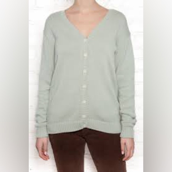 Brandy Melville Mint Coraline Cardigan - Picture 2 of 6